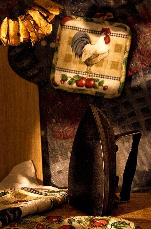 утюг, петух, сушенные, яблоки утюжок:) фото превью