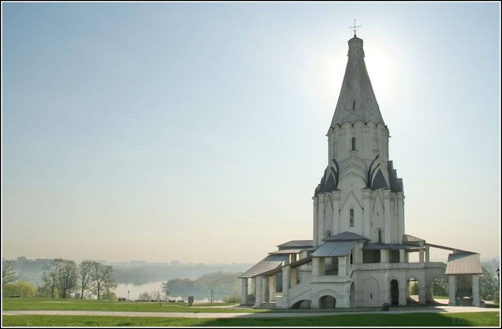город,купола,храм,церковь,кулешов,затон, река, коломенское, москва, Кулешов Евгений