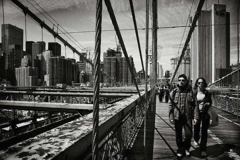 На Бруклинском мосту. фото превью