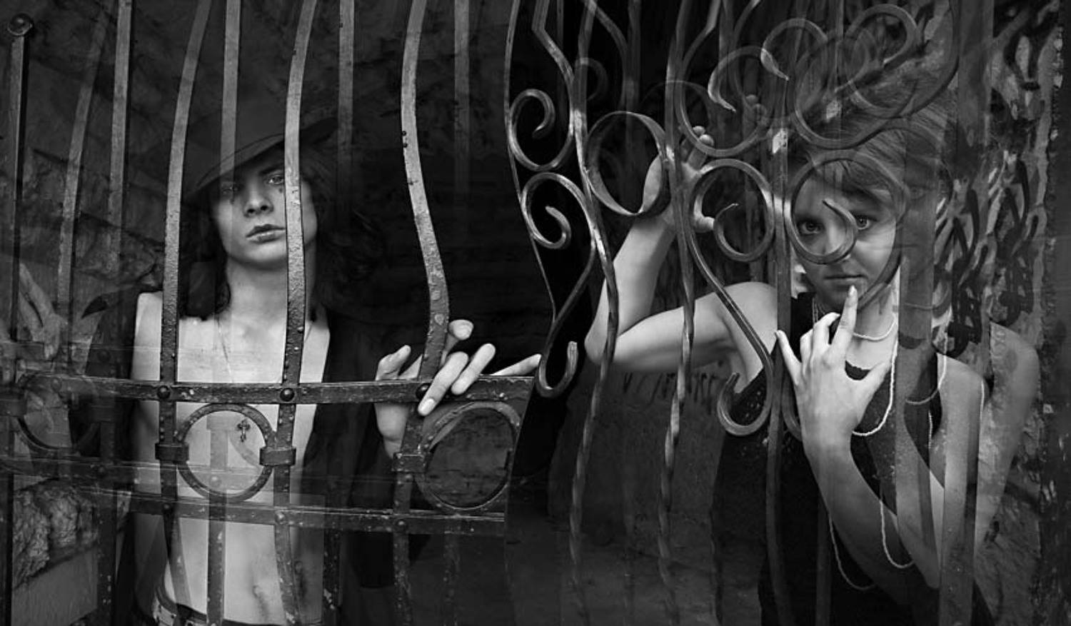 девушка, парень, в, плену, иллюзий, Olga Panteleeva