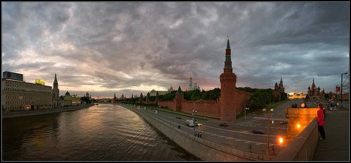 провожая день