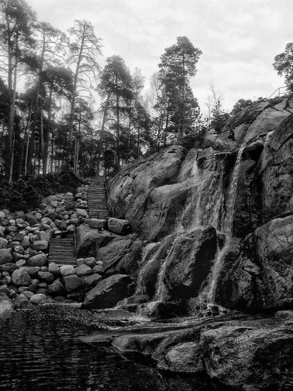 парк, котка, водопад, путешествие Котка.Парк фото превью