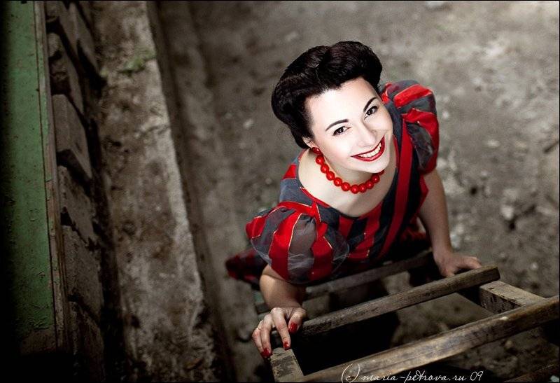 портрет, улыбка, Петрова Мария