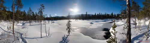 Хибины. Долина речки Каскаснюнйок