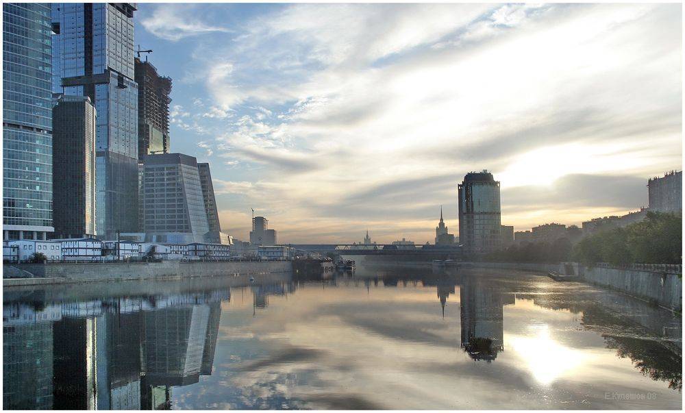 город,сити,москва,восход, кулешов, Кулешов Евгений