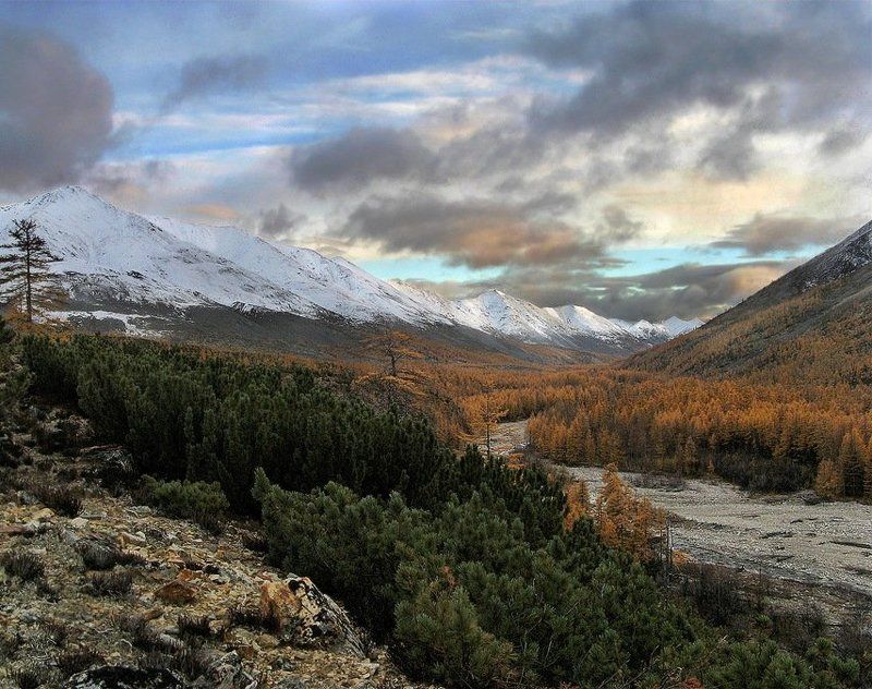 горы, осень, дарпирчан Про осень в горах.. фото превью