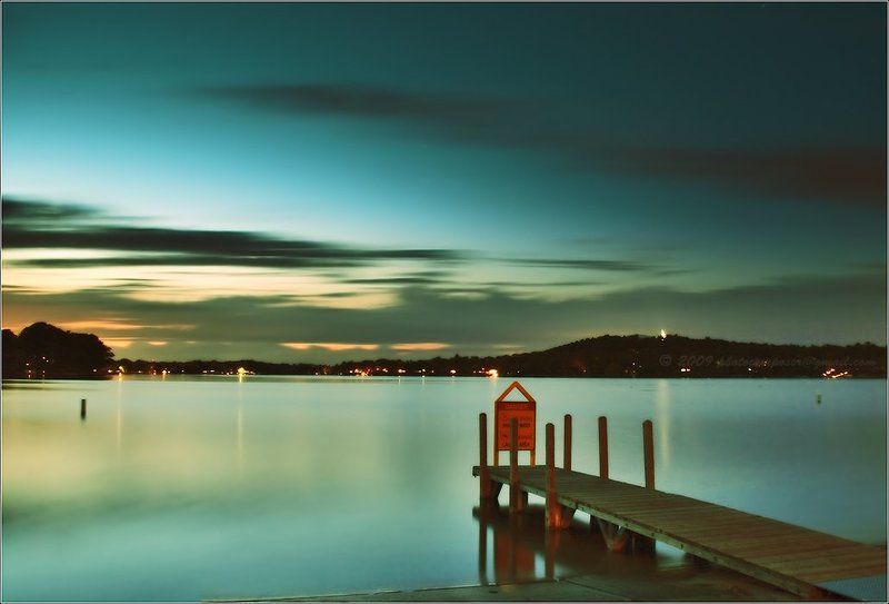 Night is tender....