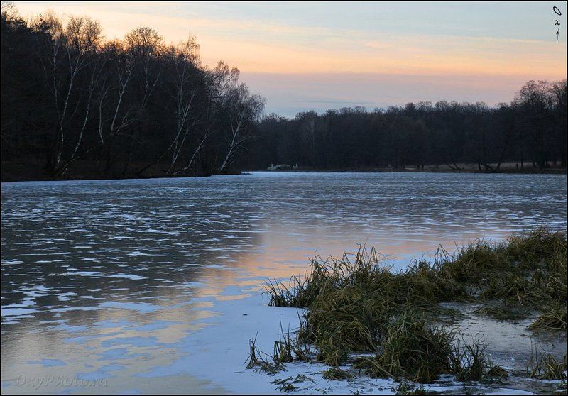 москва, кузьминки, moscow, kuzminki Зимние сумерки... фото превью