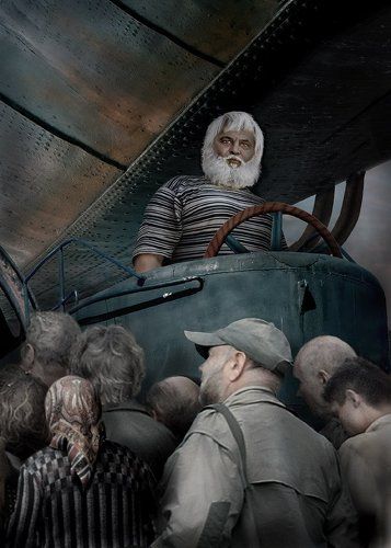 Небесный капитан...