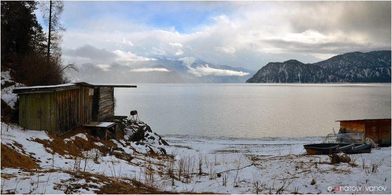 Горный алтай, Телецкое озеро Тёплый февраль на Алтын-Кёль фото превью