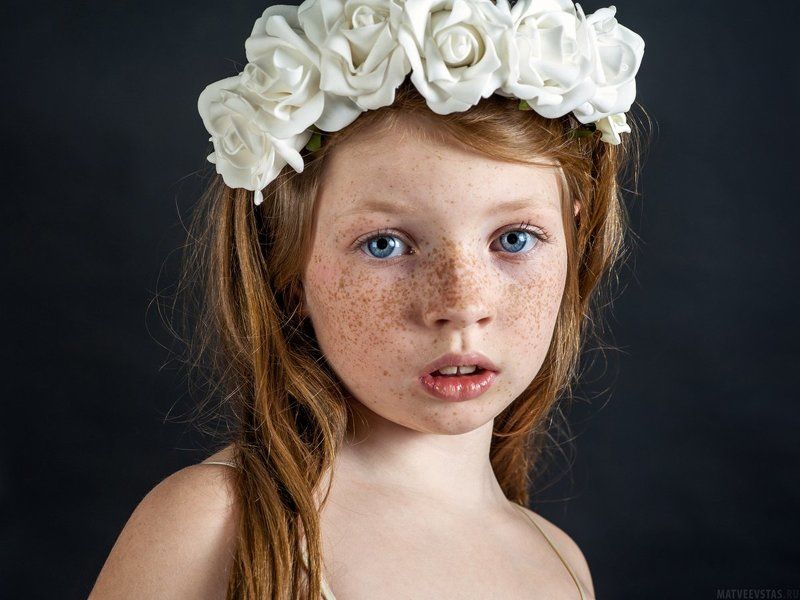 Венок, Веснушки, Конопушки, Ободок, Ребенок Ангелина фото превью