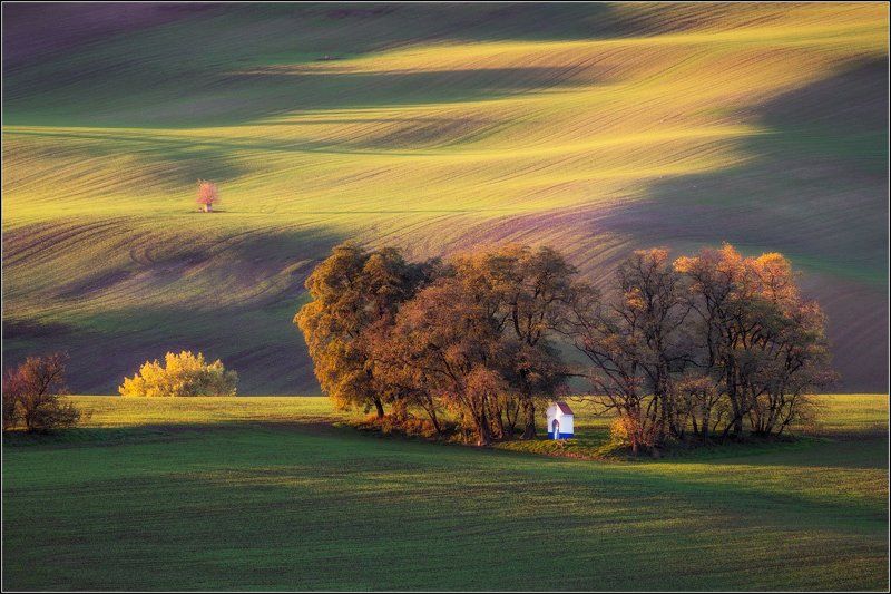 кийов, чехия, южно-моравский край Часовня Св. Варвары фото превью