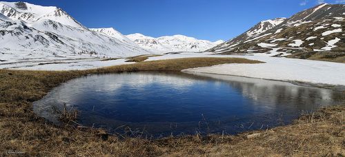 Озеро в долине реки Тара