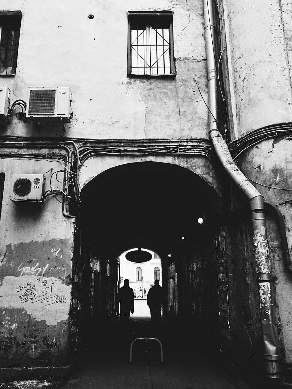 Black & white, City, People, Photo, Saint-Petersburg, Street, Рустем Галямов