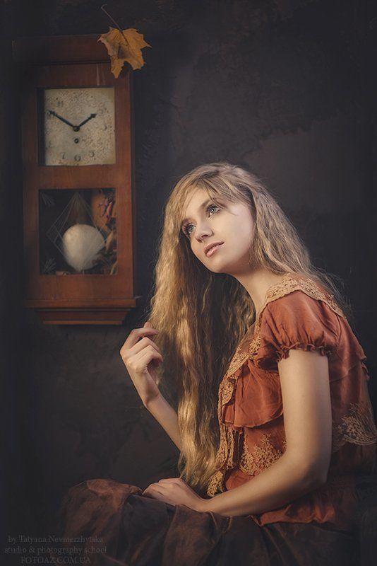 Грусть, Настроение, Осень, Портрет, Размышления На час назад фото превью