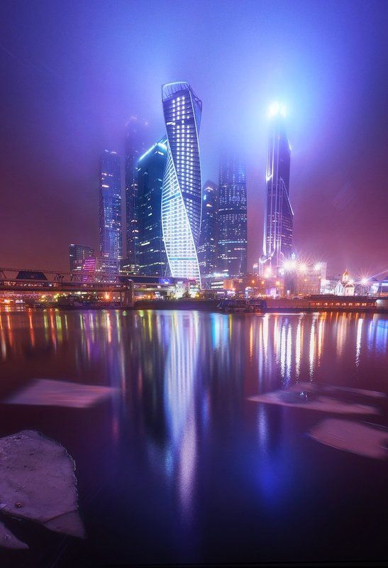 Город, Моска, Москва-сити, Россия, Столица «Москва-Сити» фото превью