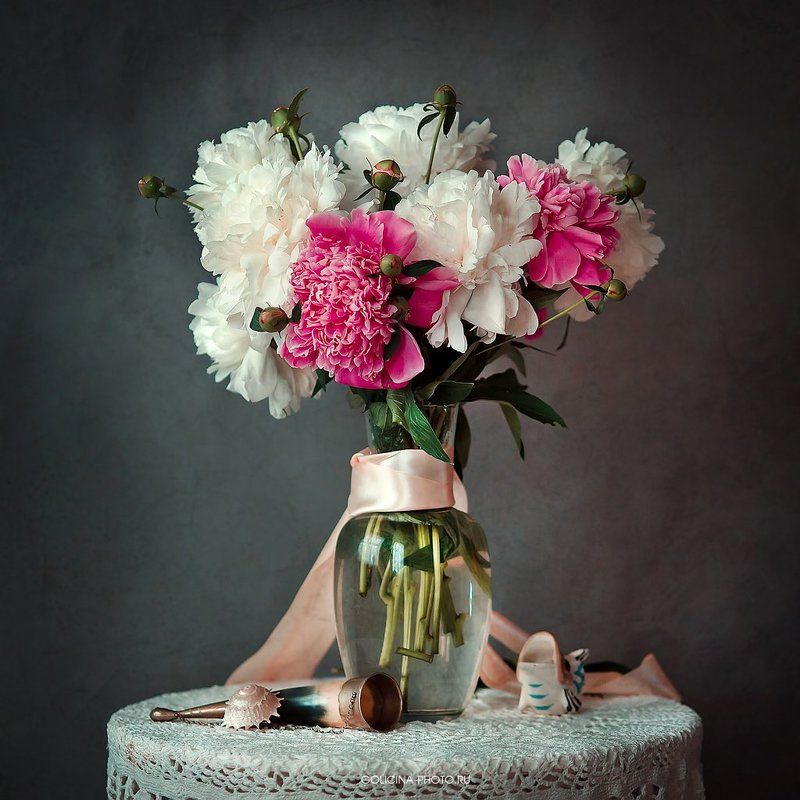 Натюрморт, Пионы, Цветы (*) фото превью