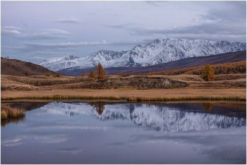 Тишь да гладь. Послезакатная.