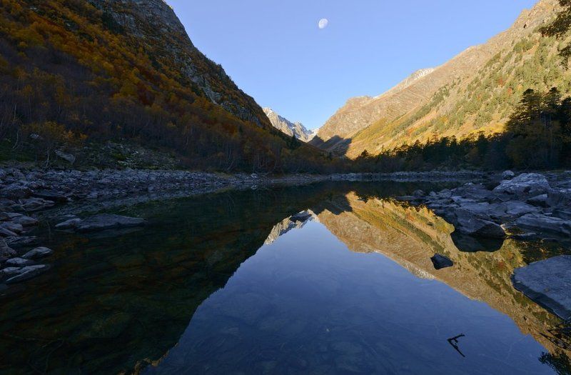 Лунное утро фото превью