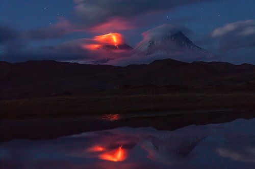 Вулканы в огне