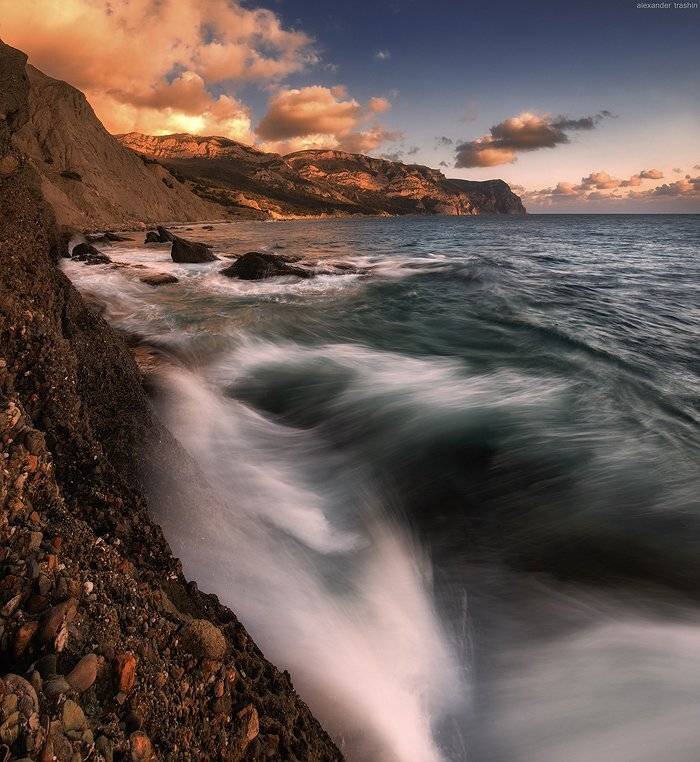балаклава, крым, море, морской пейзаж, мыс айя, черное море, Александр Трашин