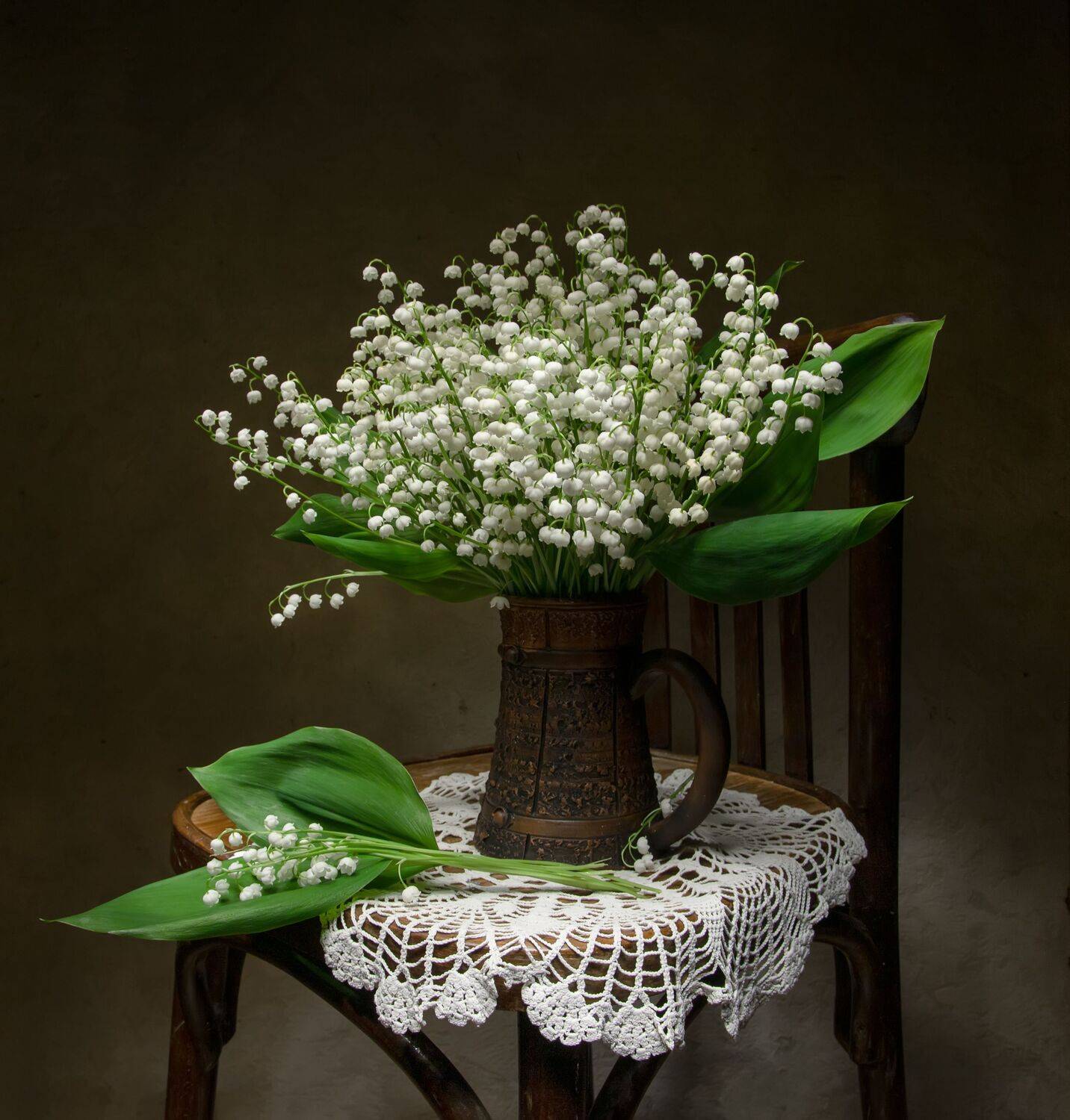 натюрморт, ландыши, Феденкова Татьяна