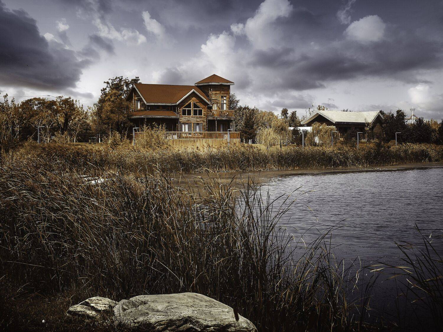 秋韵, 吴 微雨墨烟鸿