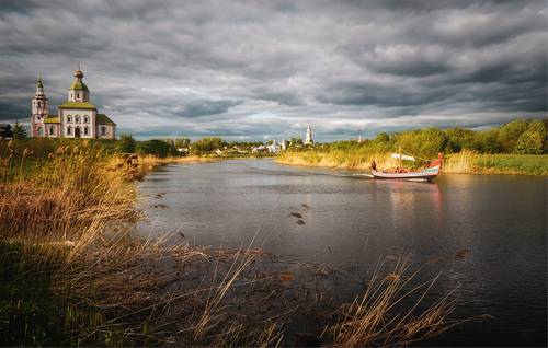 С ветерком по Каменке реке