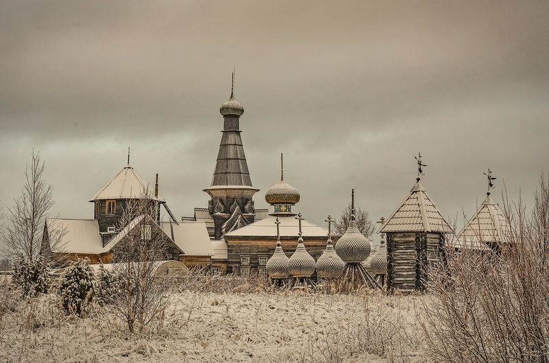 Деревянное зодчество. фото превью