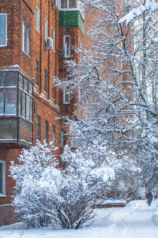 После снегопада фото превью