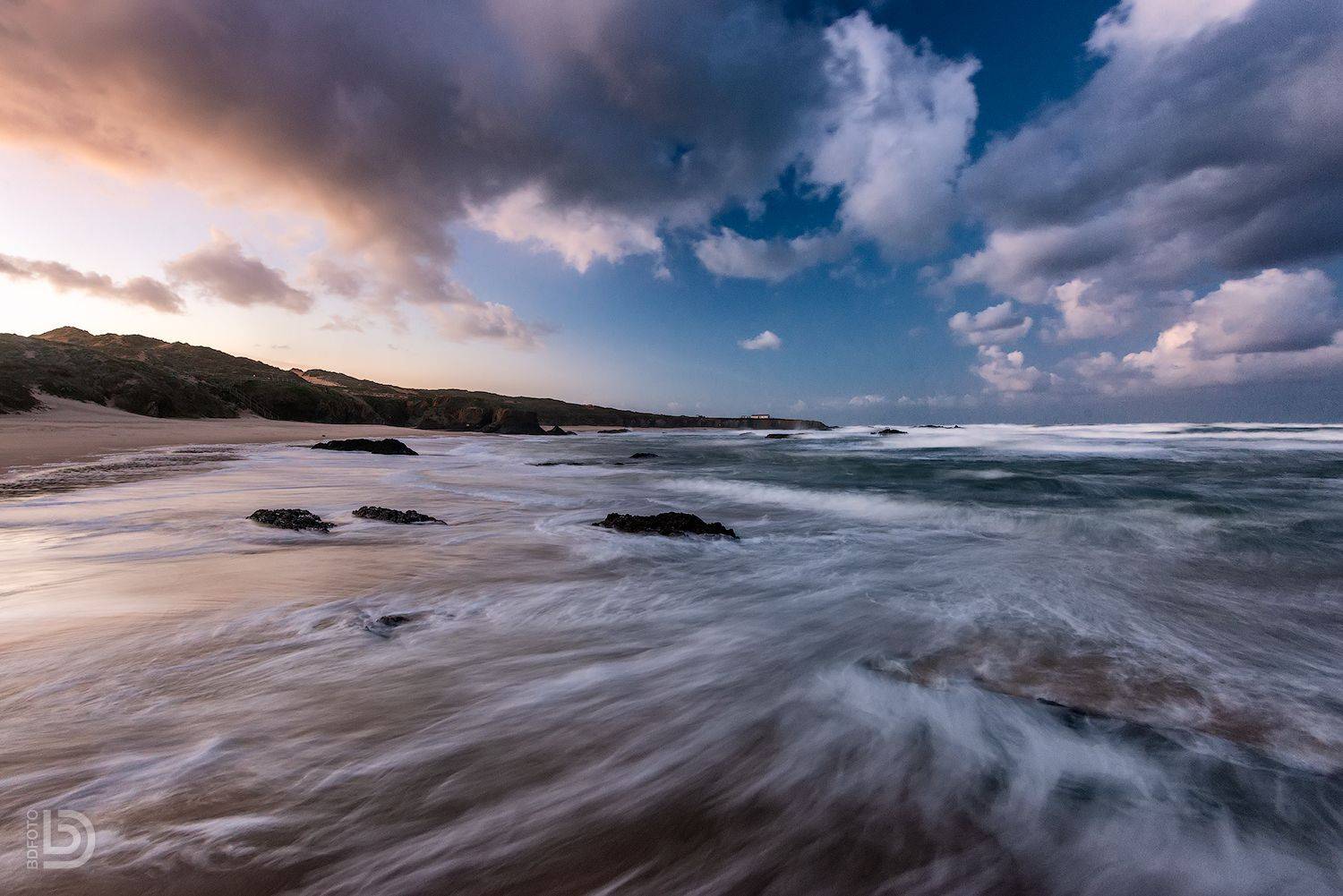 almograve, portugal, рассвет, португалия, Дмитрий Бакулин