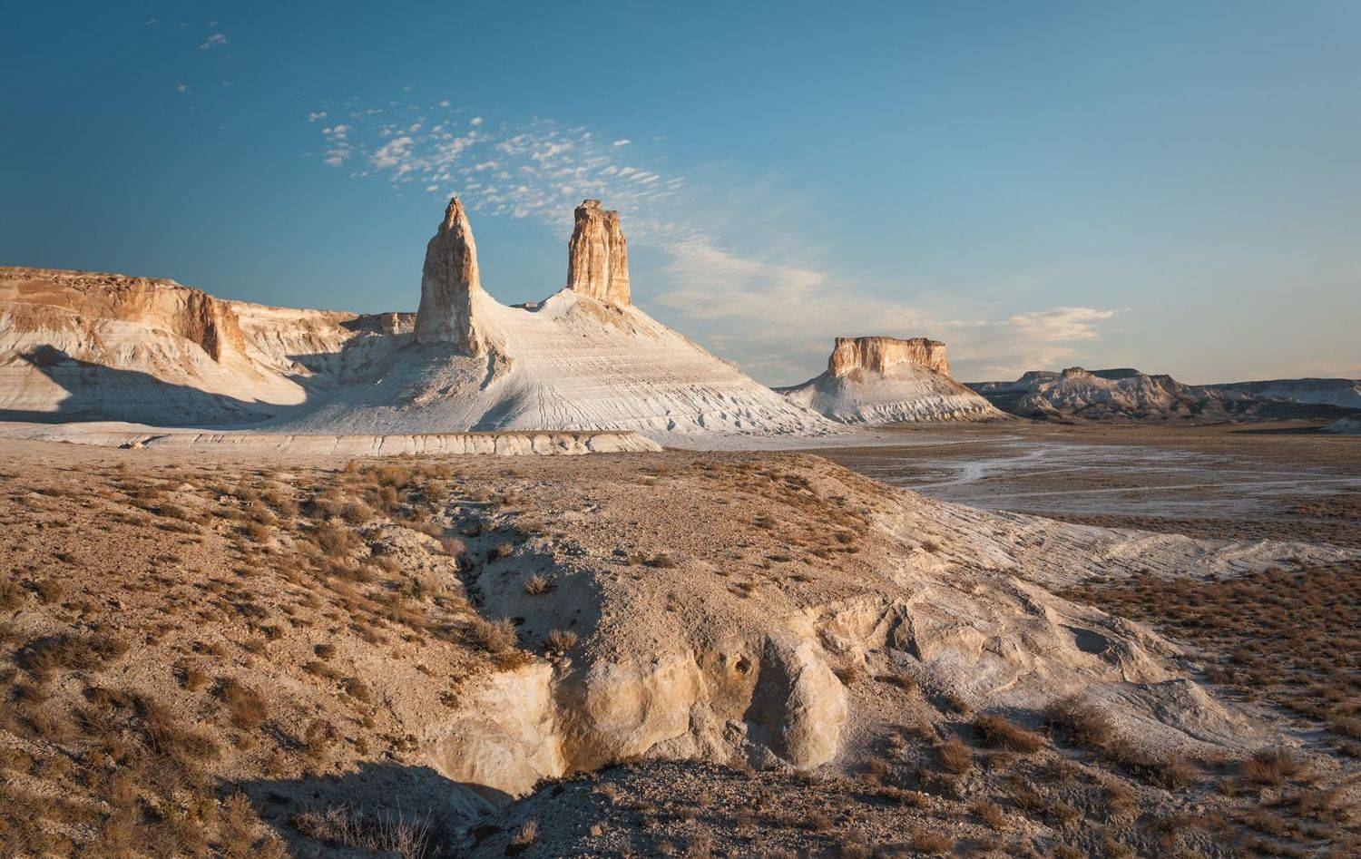 казахстан, п-ов мангистау, урочище бозжира, останцы клыки, рассвет, Кетова Вера