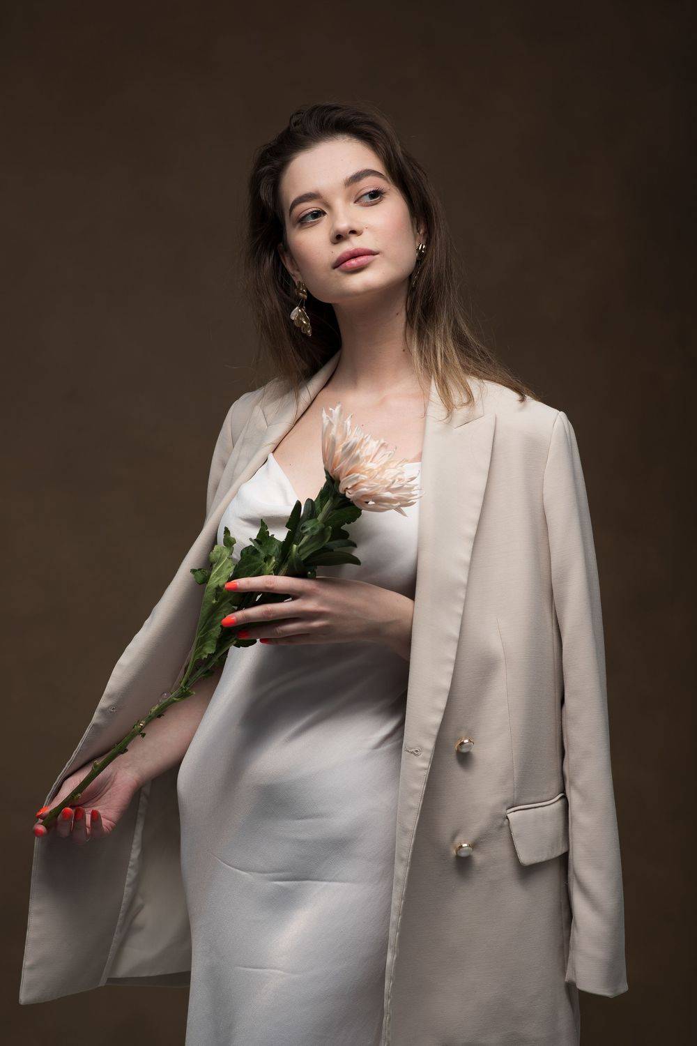 женский портрет, студийный портрет, портрет, Анатолий Булычев