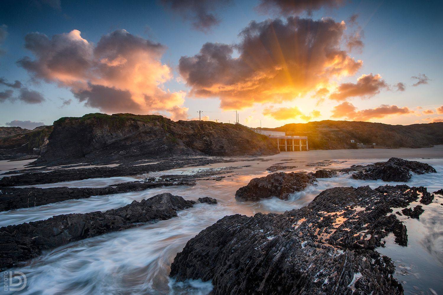 almograve, portugal, рассвет, португалия, Дмитрий Бакулин