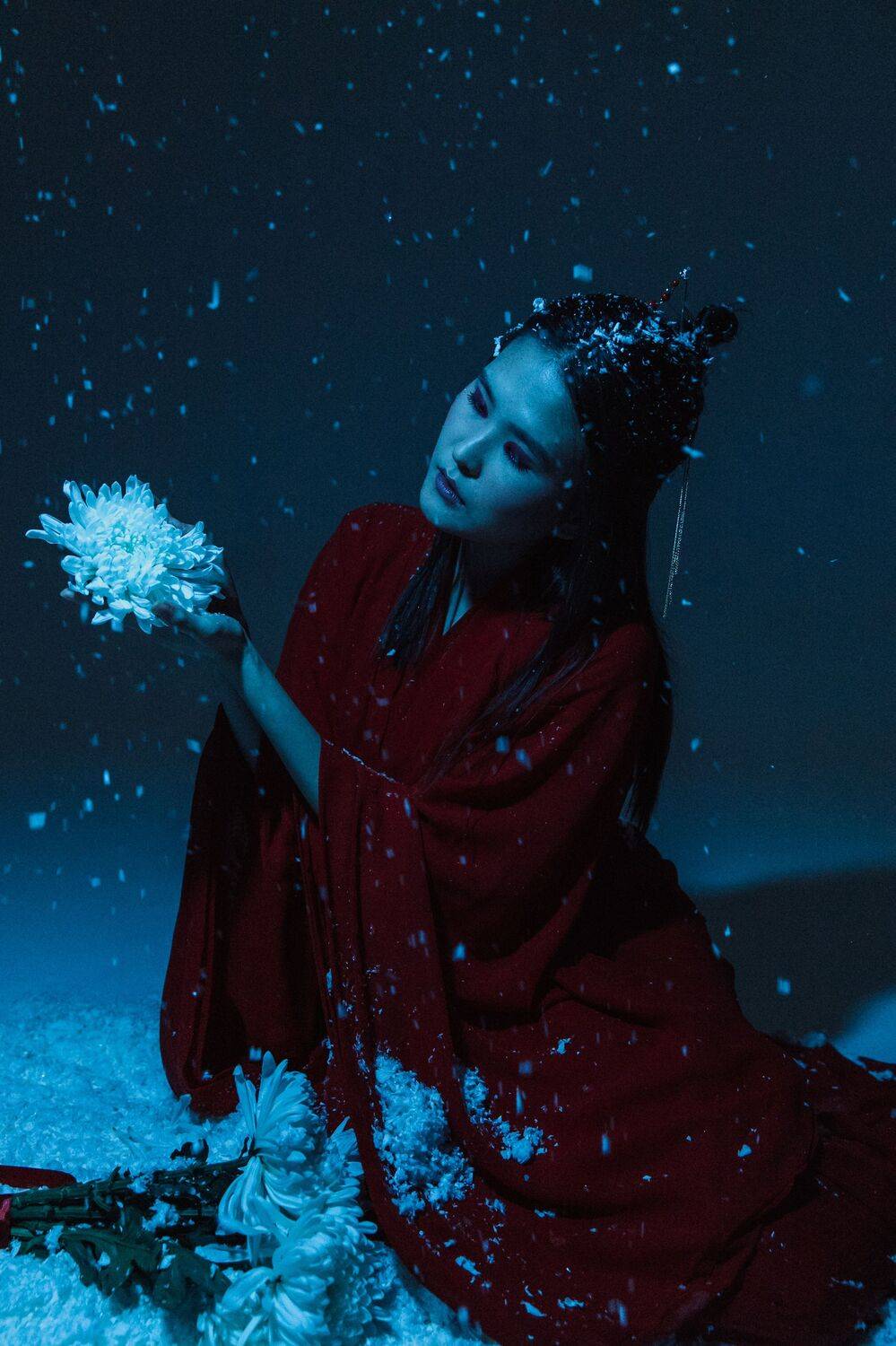 женский портрет, студийный портрет, Элина Ларченкова