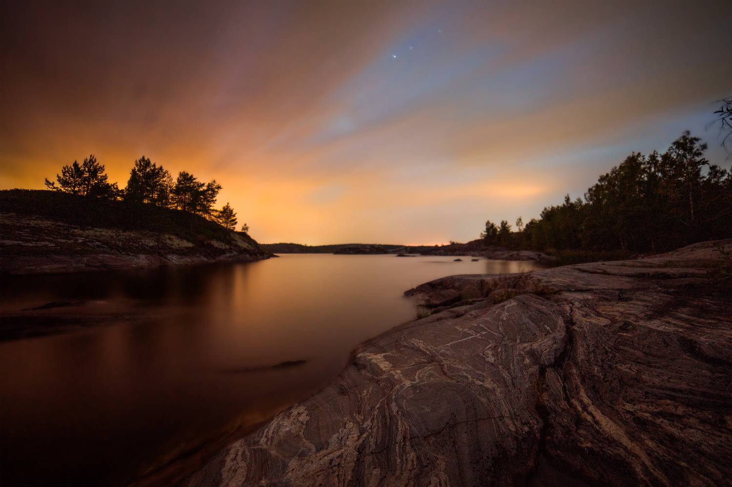 ладога ночь шхеры, Третьякова Анастасия