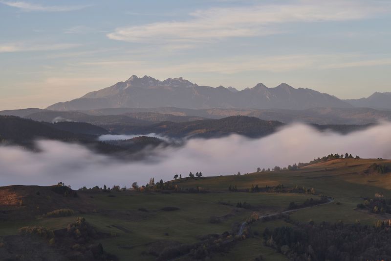 tatry mountains fog mist Tatry7 фото превью