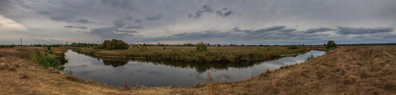 Осенняя панорама фото превью