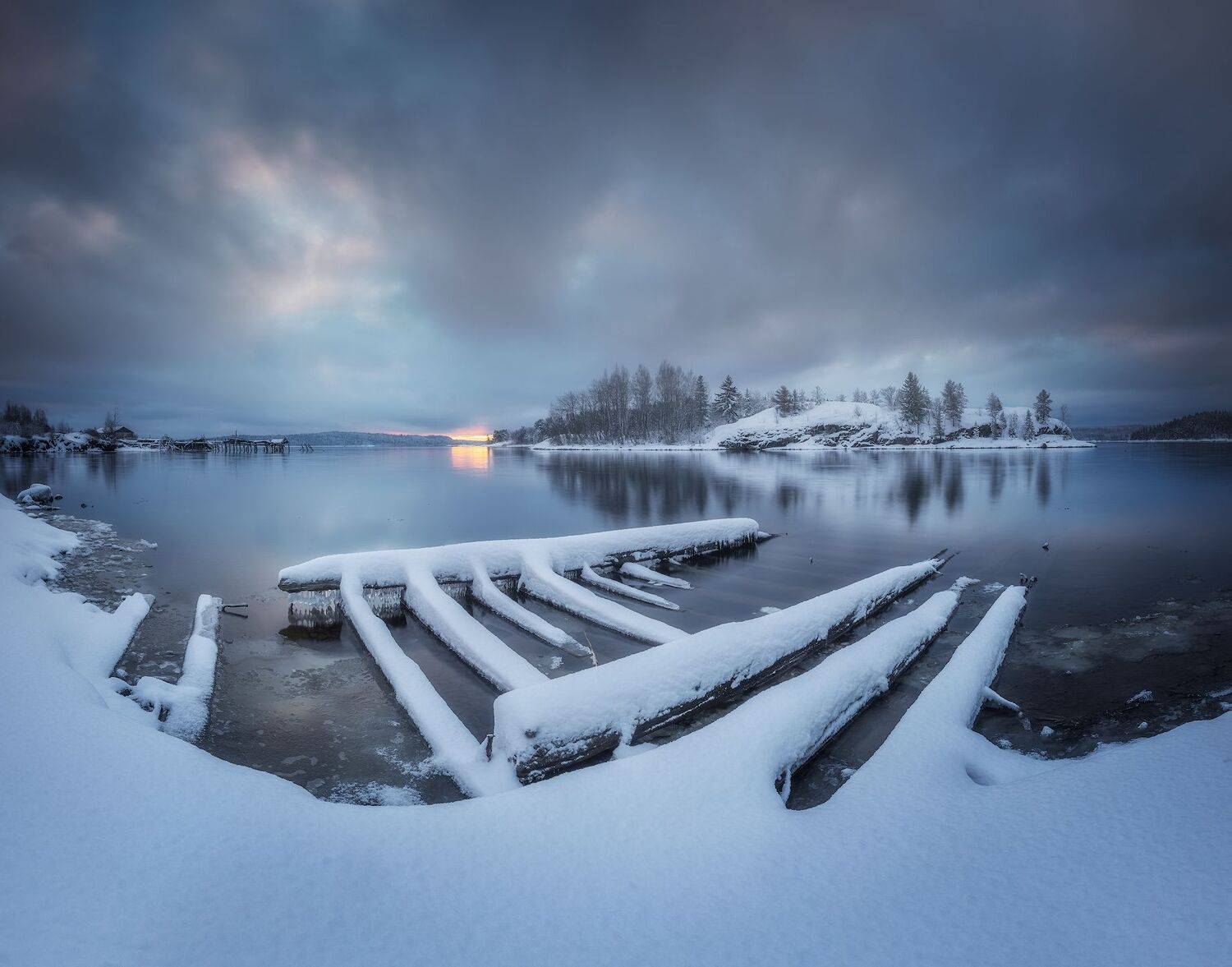 карелия, ладога, зима, Марголин Алексей