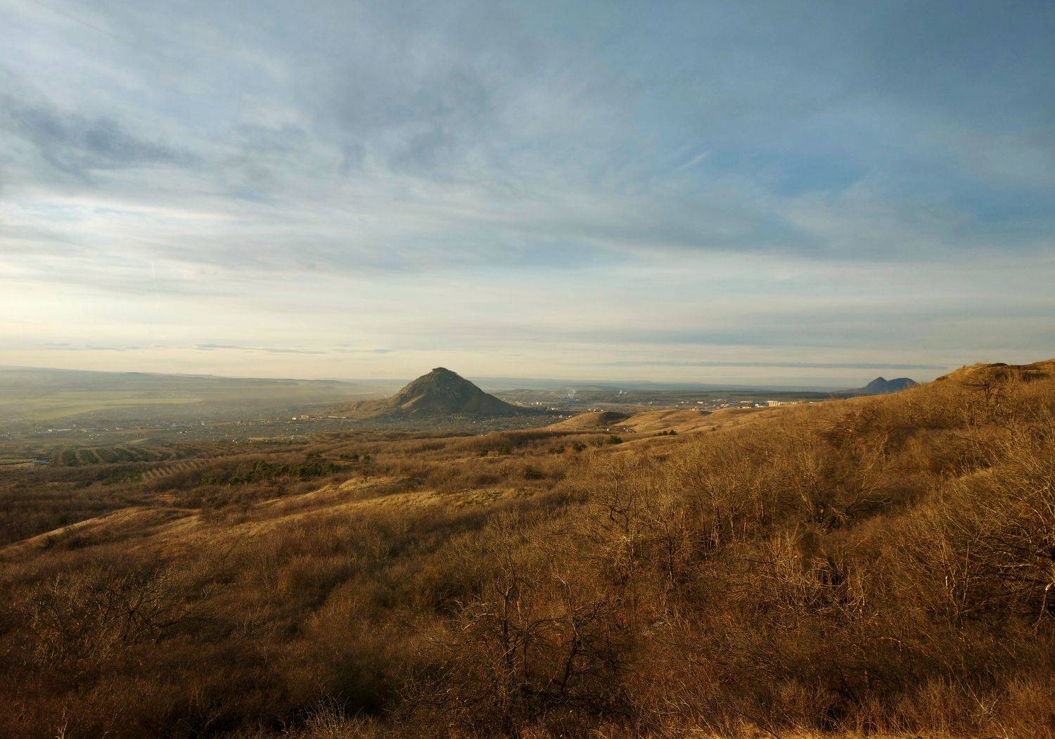 гора, пейзаж, зима, просторы, Валерий Савостьянов