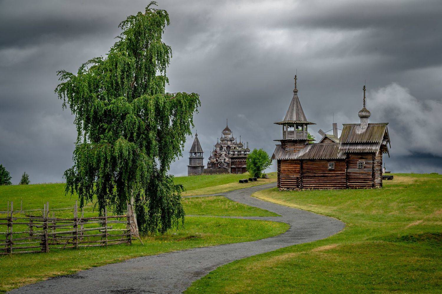архитектура, монастыри, храмы, кижи, Васильев Андрей