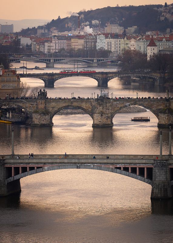 Prague bridges фото превью