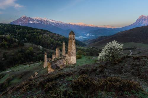 With the rise of sun