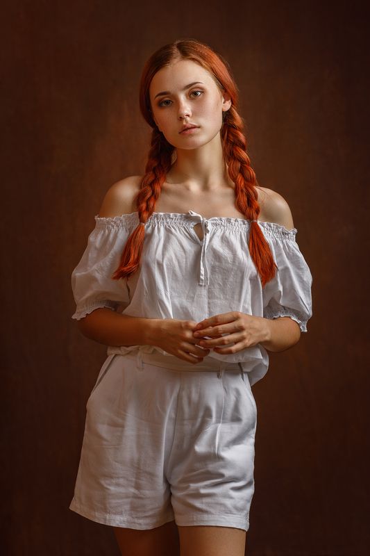 портрет, девушка Надежда фото превью