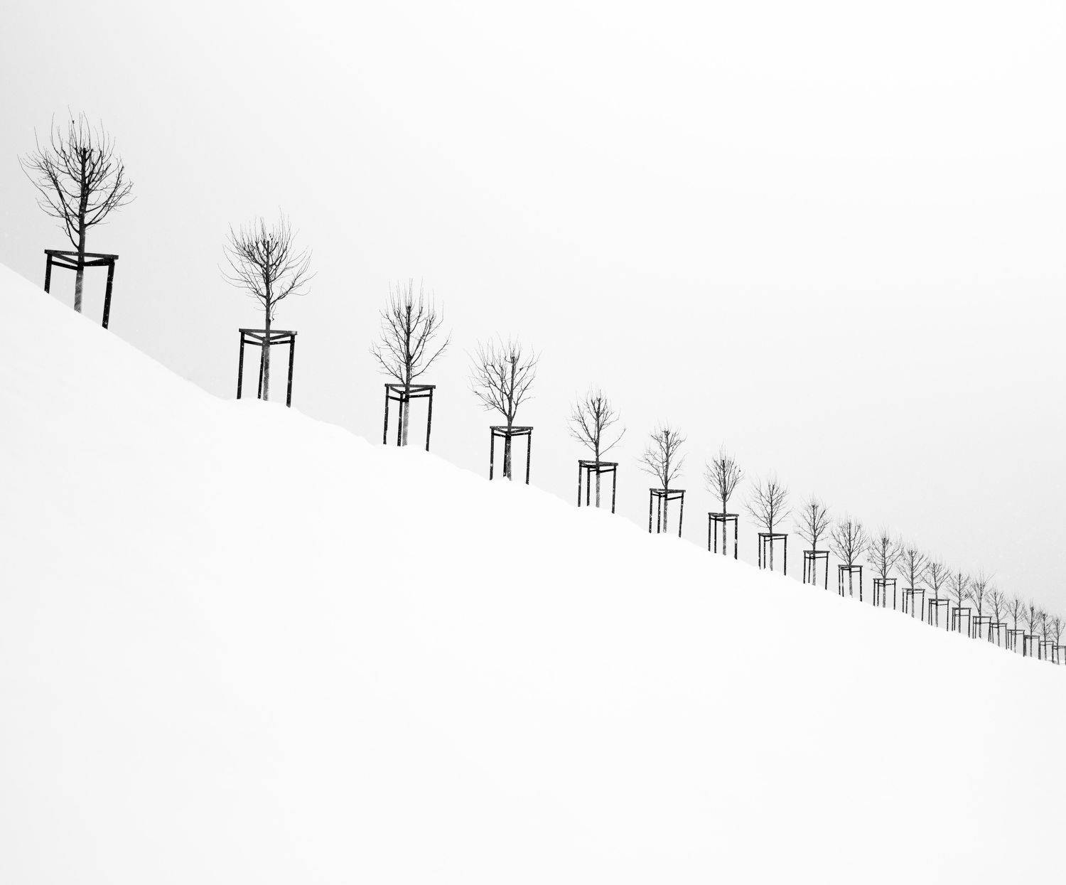 пейзаж минимализм , Рохмистрова Мария