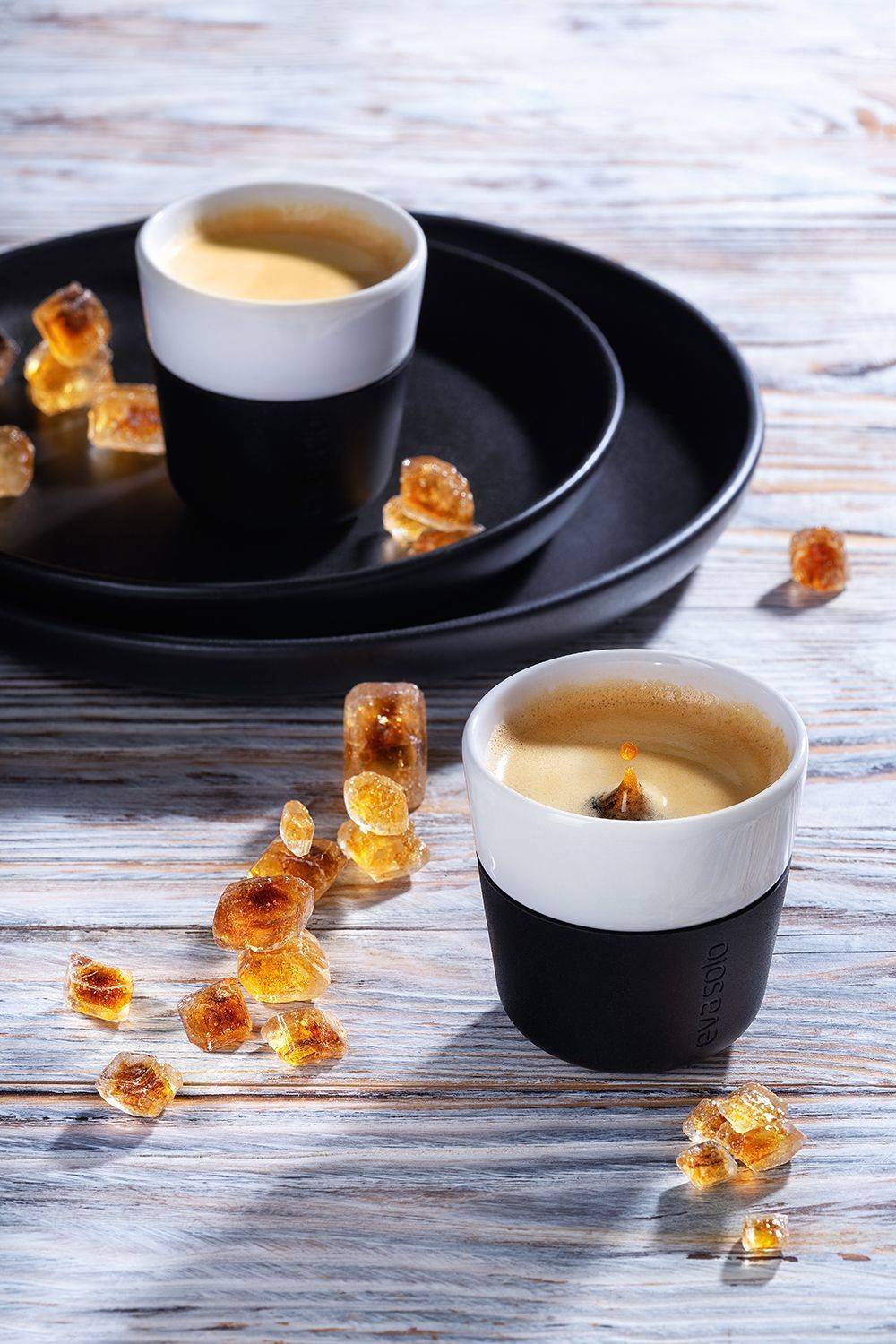 кофе, сахар, утро, эспрессо, натюрморт, чашки, стаканы, солнце, завтрак, Ольга ЯR