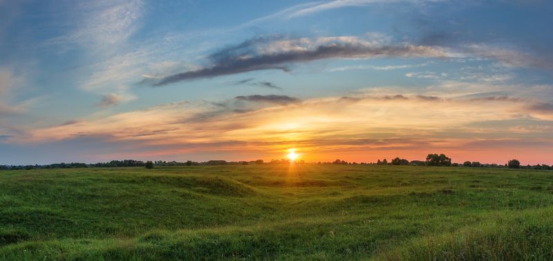 На закате фото превью