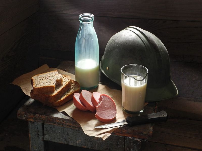 У работяги обед. Из серии - \