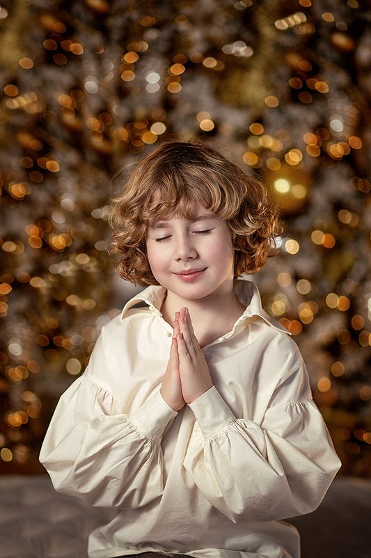 зима, мальчик, эмоции, новый года, магия, желание, дети, рождество Загадай желание фото превью