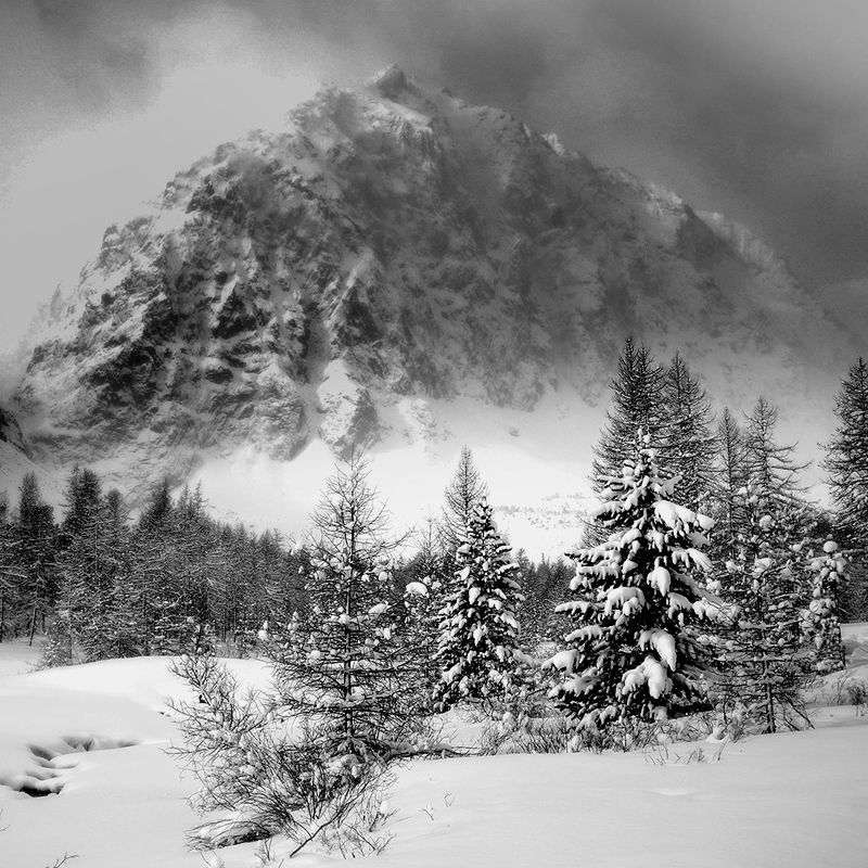 Зима в Актру фото превью